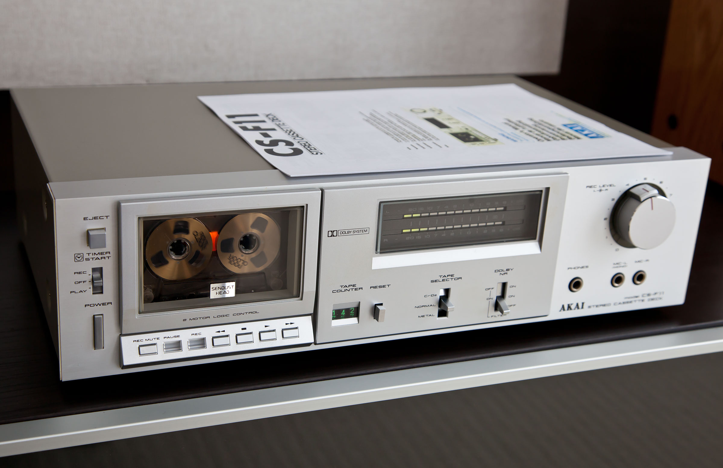 AKAI CS-F11 CASSETTE DECK | REVINTAGES