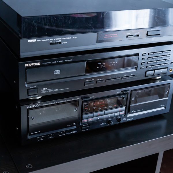 Kenwood Stereo Components System with Speakers and Turntable REVINTAGES