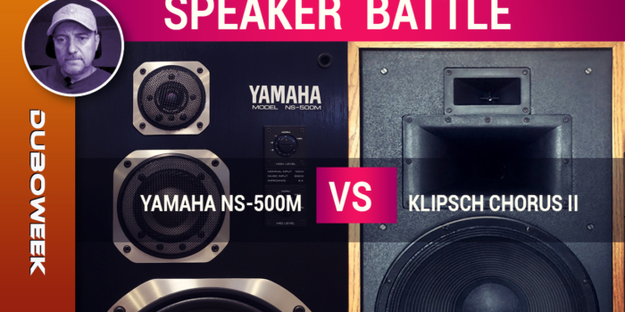 Yamaha NS-500M vs Klipsch Chorus II Speaker Battle